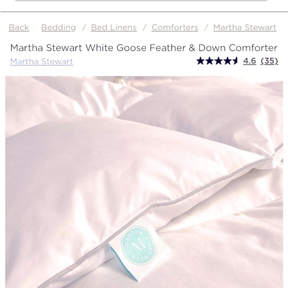 King White Goose Feather & Down  Comforter - Picture 5 of 5